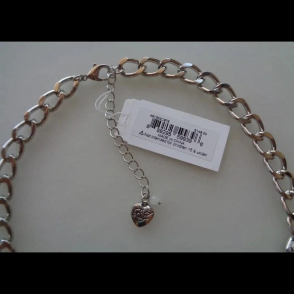 BETSEY JOHNSON SET Christmas Revival Charm Necklace Bracelet 2 Pair Earrings NWT - Picture 8 of 16